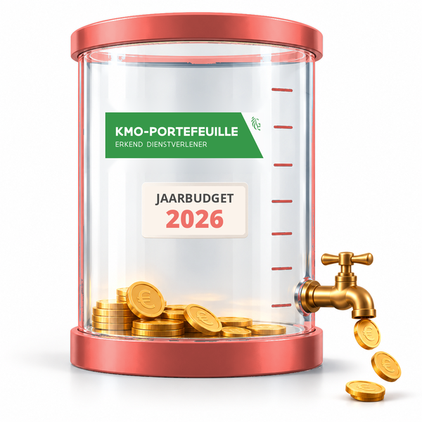 Kmo-portefeuille: jaarbudget 2026 raakt op